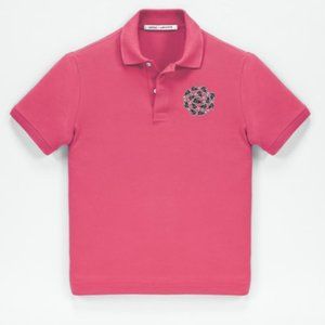 Campanas + Lacoste Pink Mens Polo Shirt